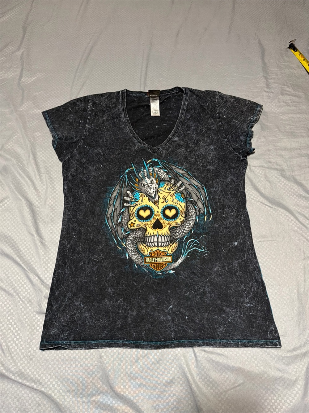 Size L - Womens Harley-Davidson Shirt US 129 Tail of the Dragon Tallassee TN